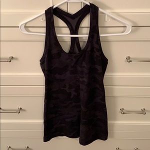 Lululemon Camo Cool Racerback tank top, worn 2x